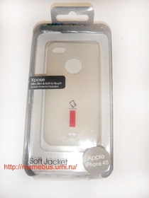 Кейс Capdase Jacket2 XPOSE iPhone 4 белый