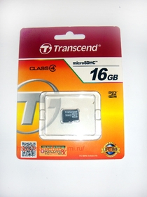 Transcend SD 16GB класс4 (TS16GSDHC4)
